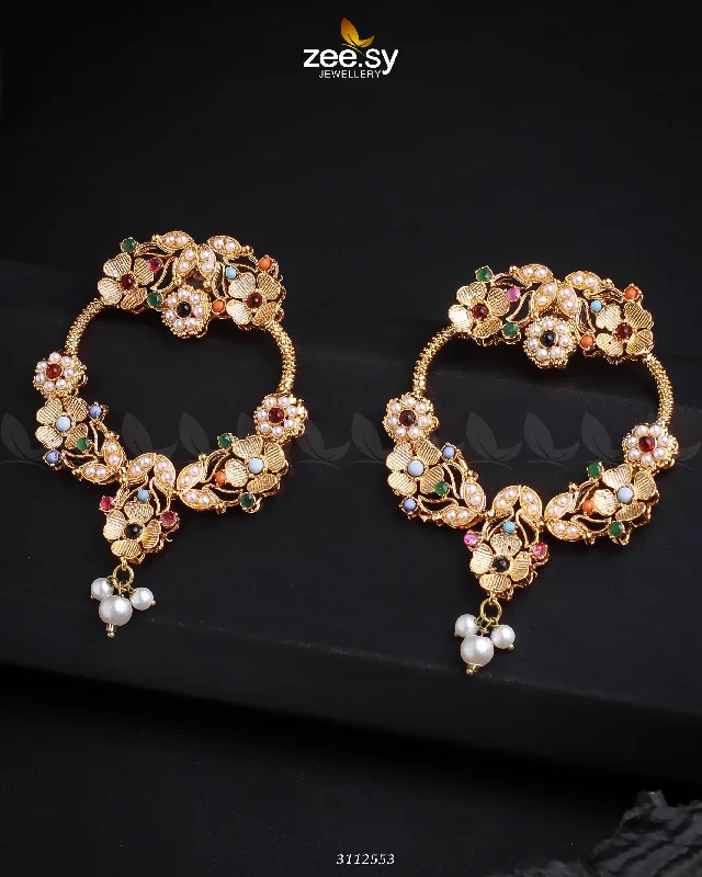 women chandelier earrings -Arisha Earrings