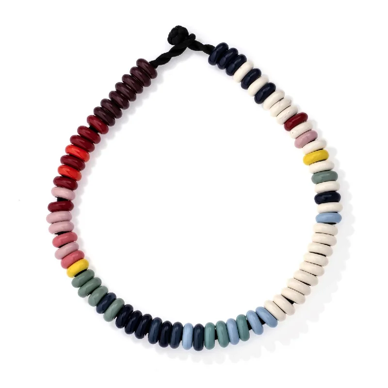 women chunky necklaces -Big Bead Carnival Necklace