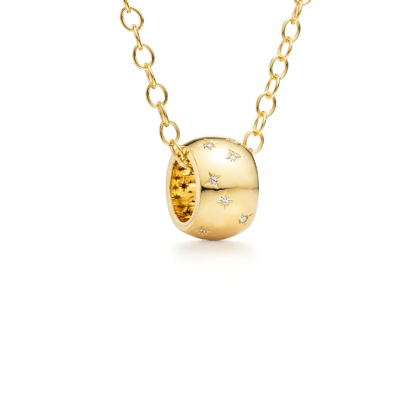 women short necklaces -18K Cosmos Necklace