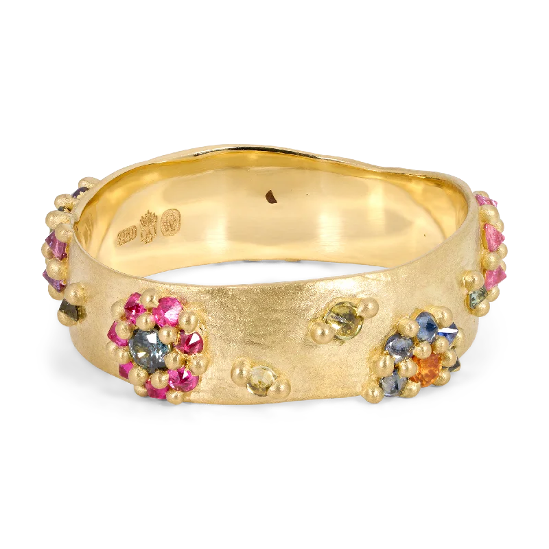 women personalized rings -Blossom Crush Lily Pond Ring - Size 6.5 - 11804