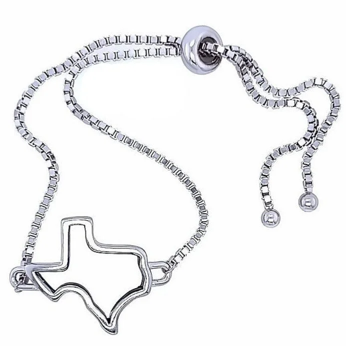 women custom bracelets -Texas adjustable bracelet