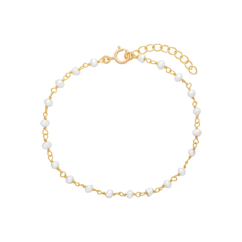 women bracelets -Pearly Ball Bracelet