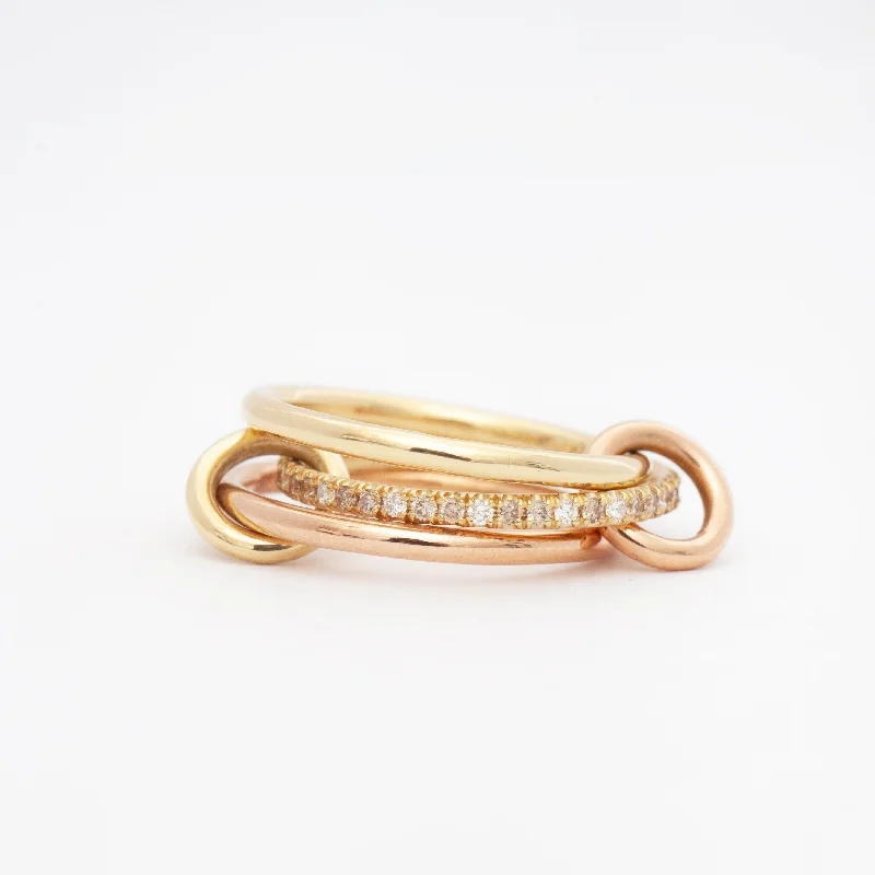 women personalized gemstone rings -Sonny CCW Ring