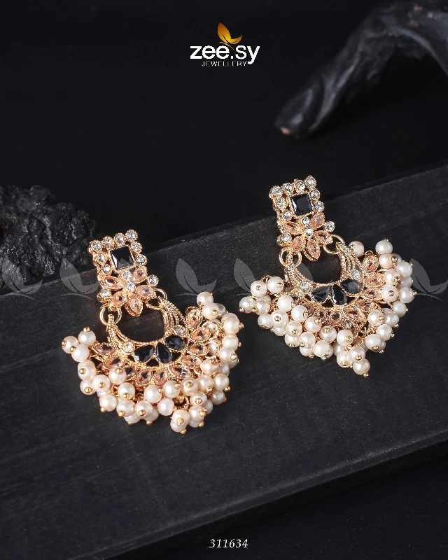 women drop stud earrings -Lily Earrings