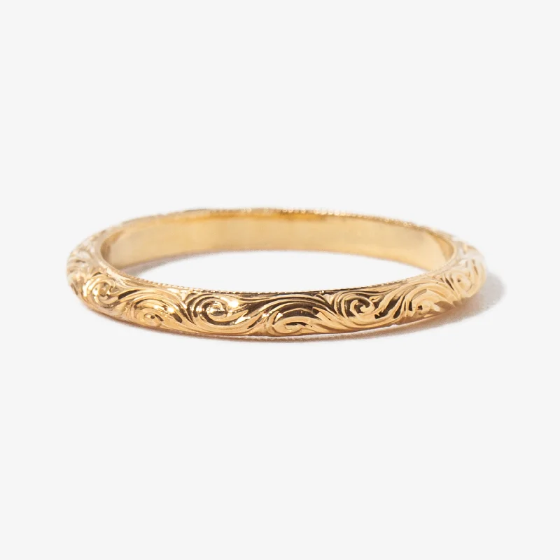 women gold rings -Natalie Band