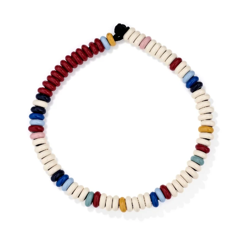 women boho necklaces -Big Bead The Adina Necklace