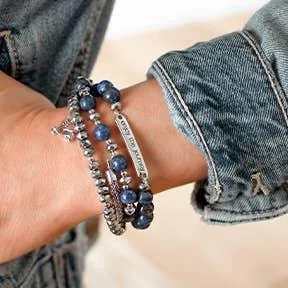 women crystal bracelets -Soul Stacks Bracelet Set