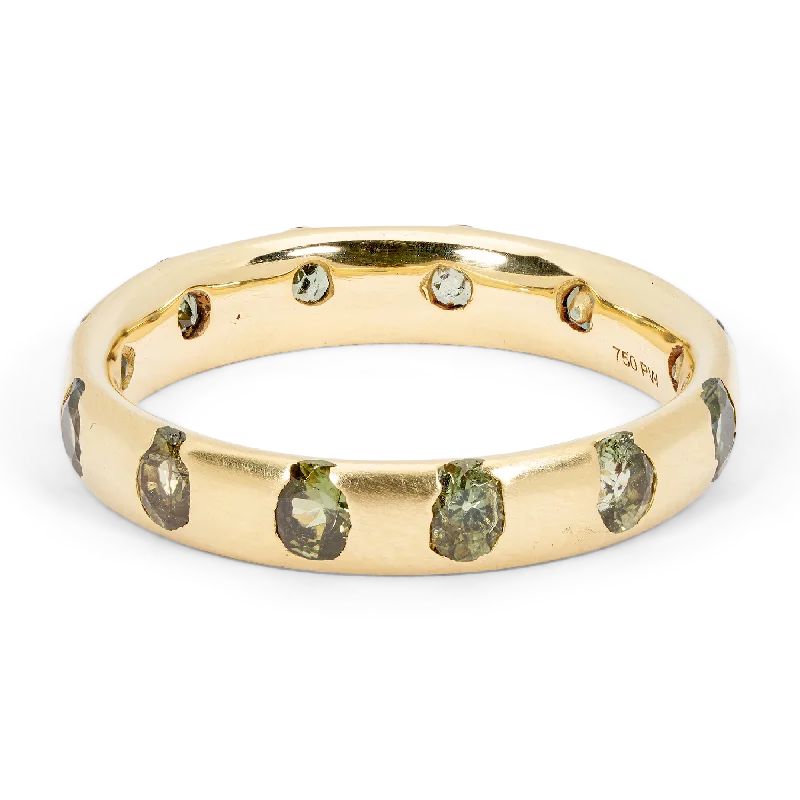 women antique rings -Green Celeste Ring - Size 7.5 - 11245