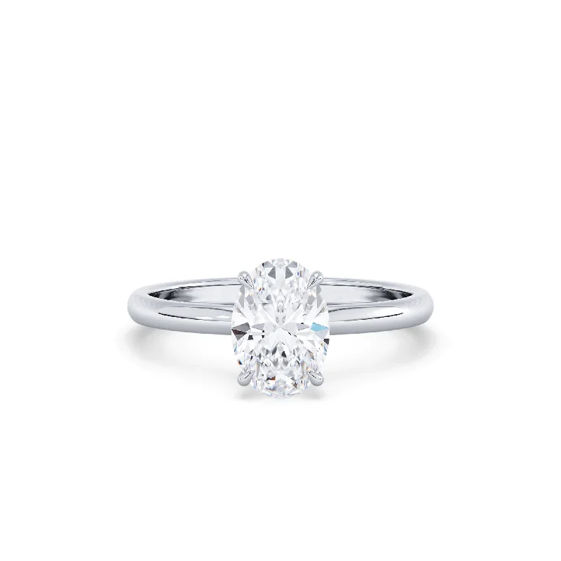 women custom designed engagement rings -Certified 2 Carat F Color Vs2 In Clarity Engagement Ring