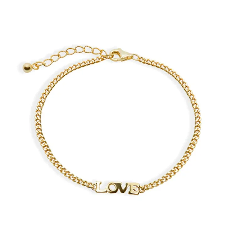 women multi-strand bracelets -THE LOVE LINK BRACELET