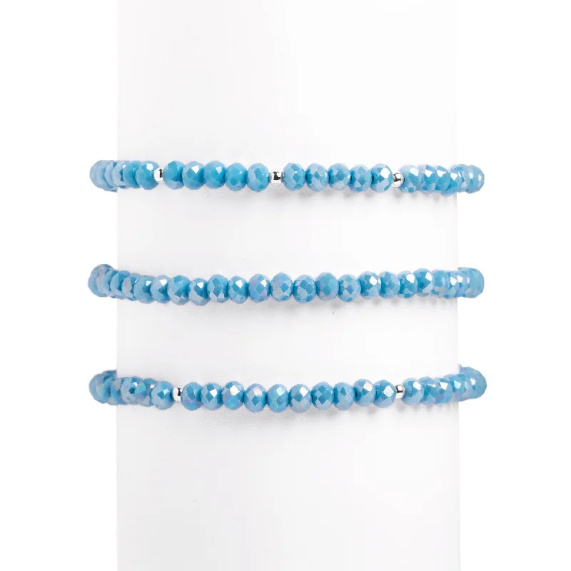 women heart-shaped bracelets -3 Pack Bali Bracelet