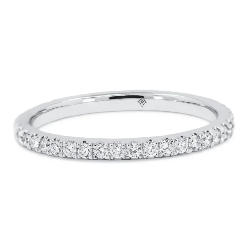 women halo engagement rings -14K White Gold,white Diamond Ring