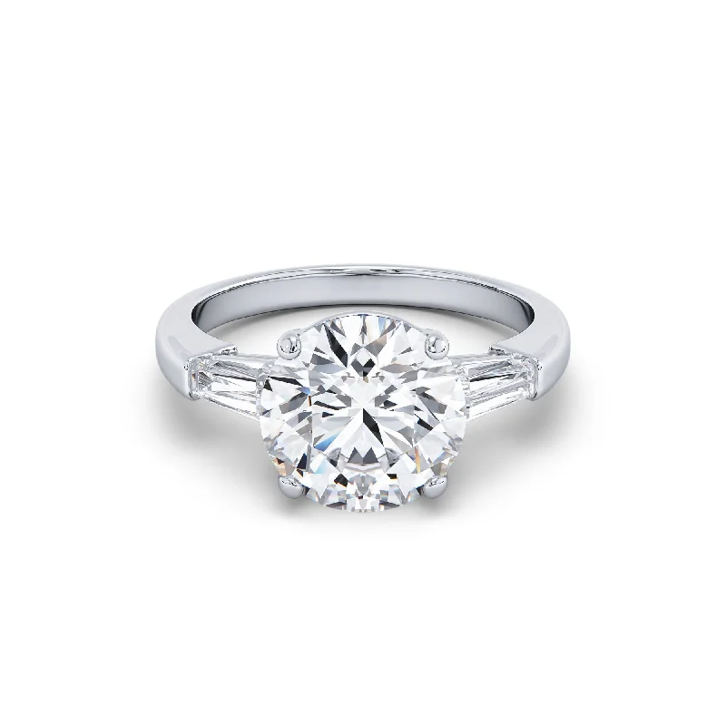 women oval engagement rings -3 Carat F Color Vs2 Certified Engagement Ring