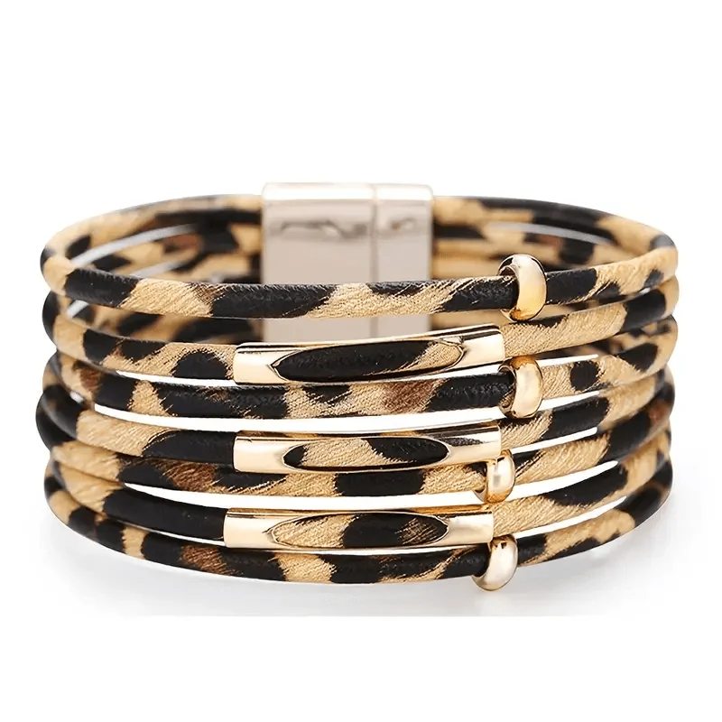 women gold bangles set -Multi Strand Magnetic Bracelet