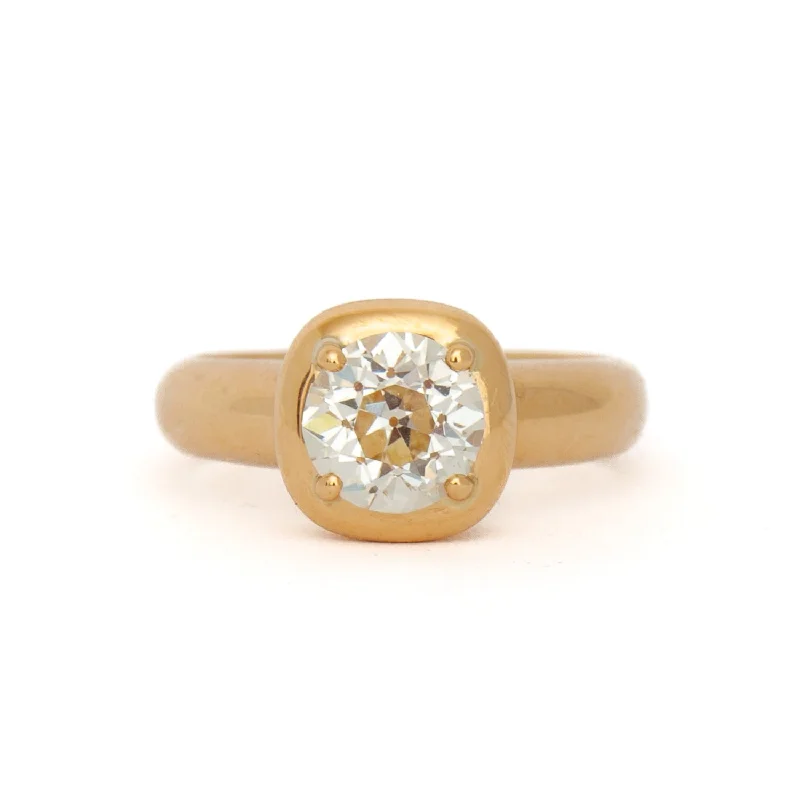 women bold rings -1.58 ct Old European Cori Ring