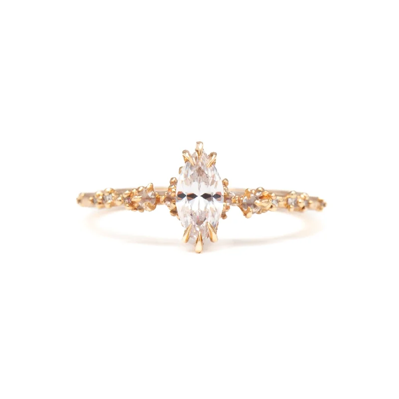 women designer rings -0.50 ct Marquise Diamond Nereid Ring