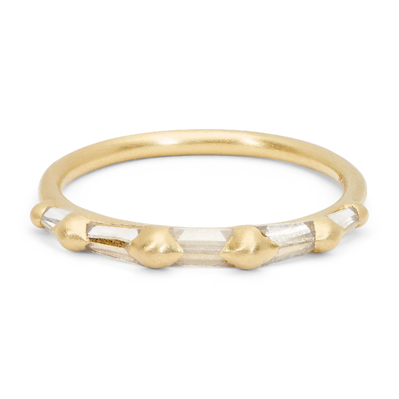 women gold-plated rings -Diamond Lexi Ring - Made to Order