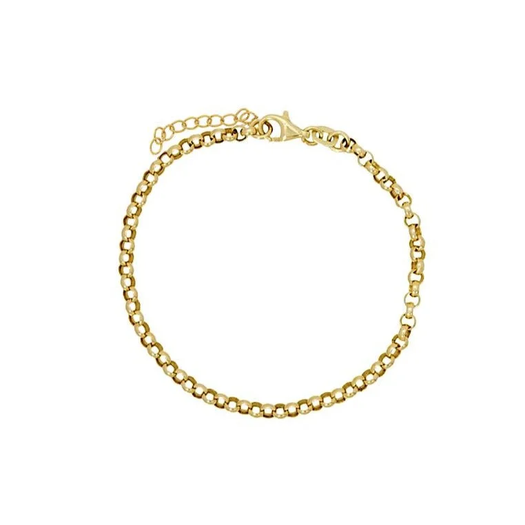 women friendship bracelets -Dainty Rolo Chain Bracelet