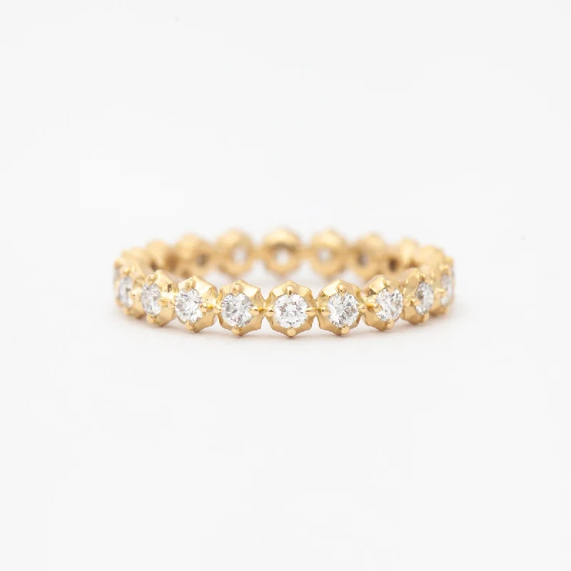 women large rings -Sophisticate Eternity Band