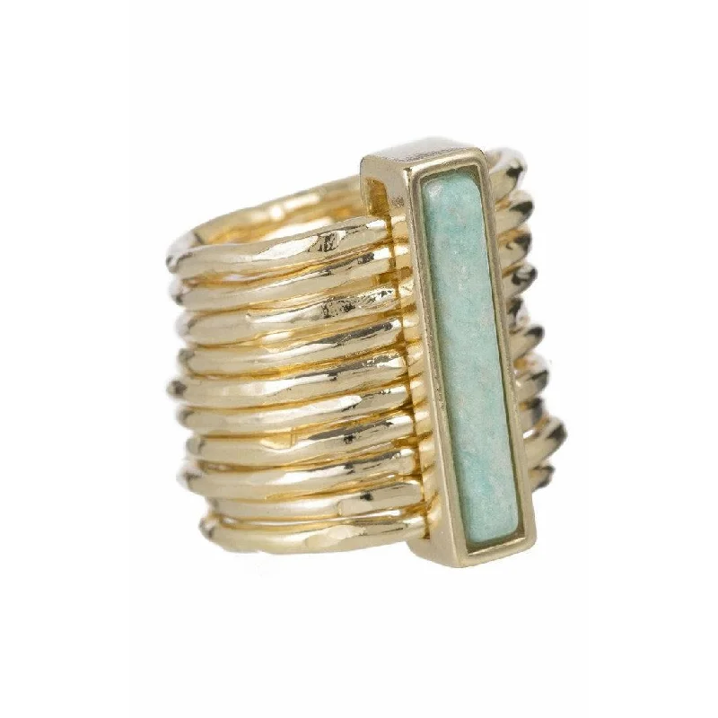 women classic rings -Marcia Moran Chloe Multi Band Ring