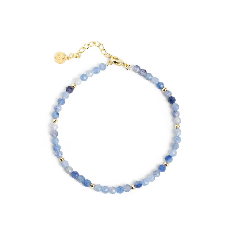 women minimalist bracelets -Altea Dots Indigo Bracelet